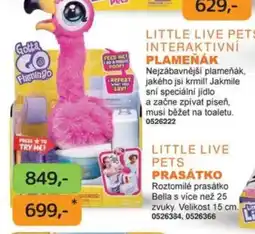 Dráčik Little live pets interaktivní plameňák nabídka