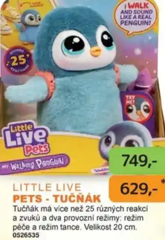 Dráčik Little live pets - tučňák nabídka