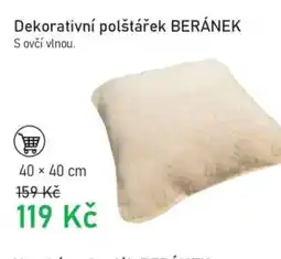 Vesna Dekorativní polštářek beránek nabídka