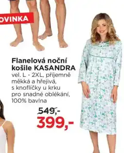 Vesna Flanelová noční košile kasandra nabídka