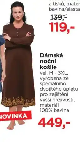 Vesna Dámská noční košile nabídka