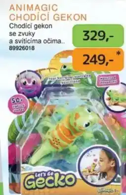 Dráčik Animagic chodící gekon nabídka