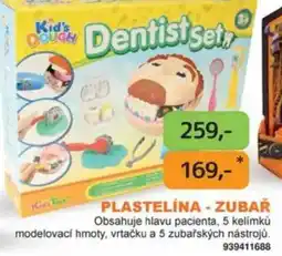 Dráčik Plastelína - zubař nabídka