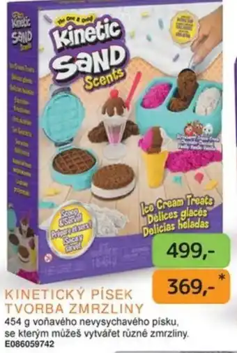 Dráčik Kinetický písek tvorba zmrzliny nabídka