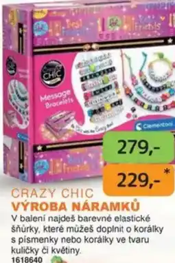 Dráčik Crazy chic výroba náramků nabídka