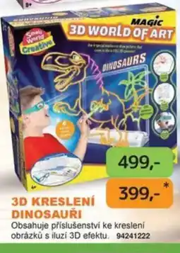 Dráčik 3d Kreslení dinosauři nabídka