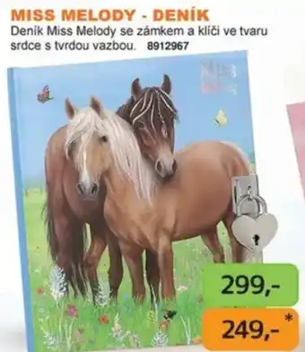 Dráčik Miss melody - deník nabídka