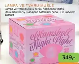Dráčik Lampa ve tvaru mušle nabídka