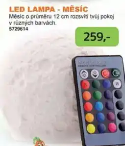 Dráčik Led lampa - měsíc nabídka