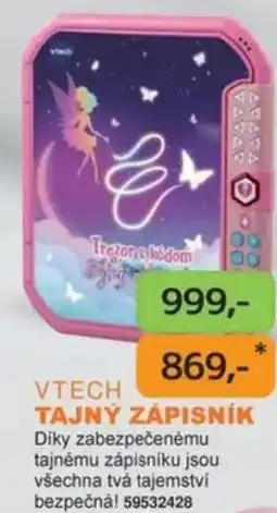 Dráčik Vtech tajný zápisník nabídka