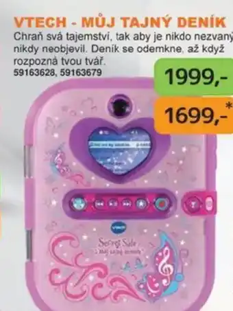 Dráčik Vtech - můj tajný deník nabídka