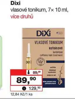 Barvy a laky drogerie Dixi vlasové tonikum, 7x 10 ml nabídka