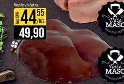 Jip Vepřová játra 1 kg nabídka