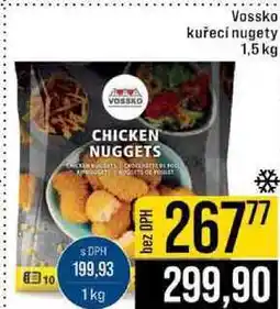 Jip Vossko kuřecí nugety 1,5 kg nabídka