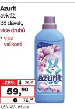 Barvy a laky drogerie Azurit aviváž, 38 dávek nabídka