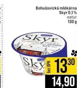 Jip Bohušovická mlékárna Skyr 0,1 % 130g nabídka