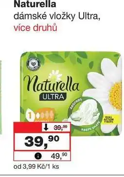 Barvy a laky drogerie Naturella dámské vložky Ultra, více druhů nabídka