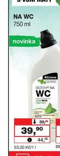 Barvy a laky drogerie NA WC 750 ml nabídka