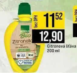 Jip Citronová šťáva 200 ml nabídka