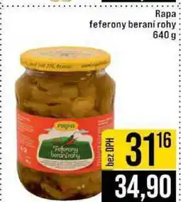 Jip Rapa feferony berani rohy 640 g nabídka