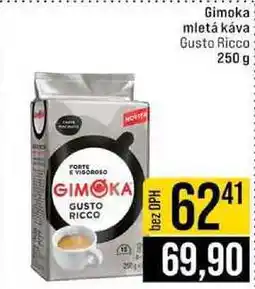 Jip Gimoka mletá káva Gusto Ricco 250 g nabídka