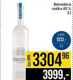Jip Belvedere vodka 40 % 3 l nabídka