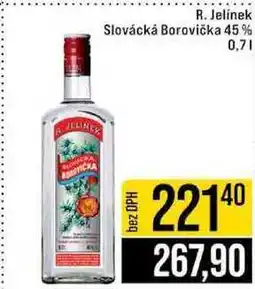 Jip R. Jelínek Slovácká Borovička 45 % 0,7 l nabídka