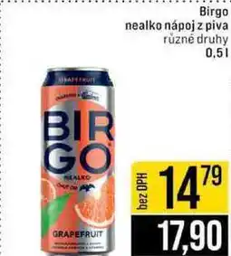 Jip Birgo nealko nápoj z piva 0,5 l nabídka