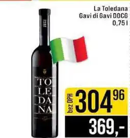 Jip La Toledana Gavi di Gavi DOCG 0,75 l nabídka