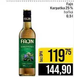 Jip Fajn Karpatka 25 % 0,5 l nabídka