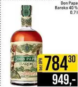 Jip Don Papa Baroko 40 % 0,7 l nabídka