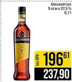 Jip Alexandrion 5 stars 37,5 % 0,7 l nabídka