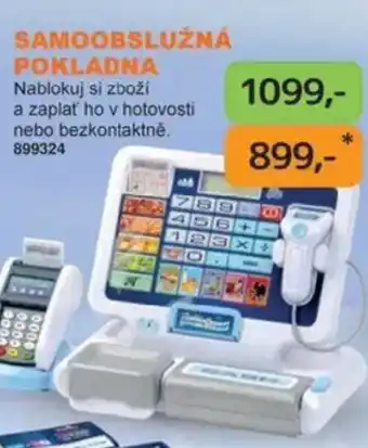 Dráčik Samoobslužná pokladna nabídka