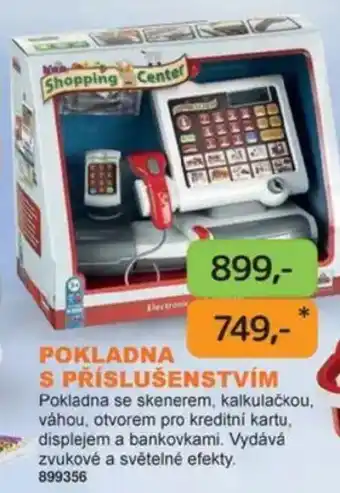 Dráčik Pokladna s příslušenstvím nabídka