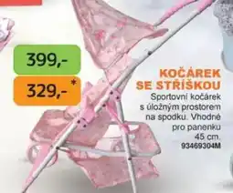 Dráčik Kočárek se stříškou nabídka