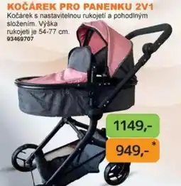 Dráčik Kočárek pro panenku 2v1 nabídka