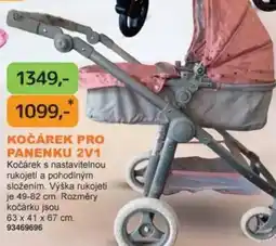 Dráčik Kočárek pro panenku 2v1 nabídka