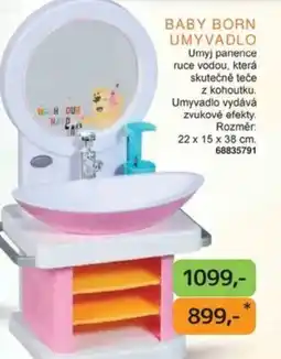 Dráčik Baby born umyvadlo nabídka