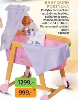 Dráčik Baby born postýlka nabídka