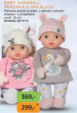 Dráčik Baby annabell panenka s hrkálkou nabídka