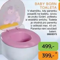 Dráčik Baby born toaleta nabídka