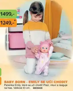 Dráčik Baby born - emily se učí chodit nabídka