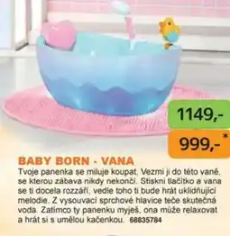 Dráčik Baby born - vana nabídka