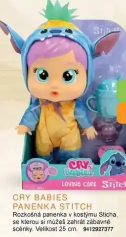 Dráčik Cry babies panenka stitch nabídka