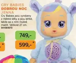 Dráčik Cry babies dobrou noc jenna nabídka