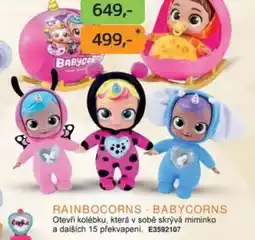 Dráčik Rainbocorns - babycorns nabídka