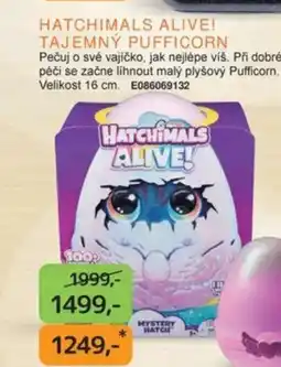 Dráčik Hatchimals alive! tajemný pufficorn nabídka