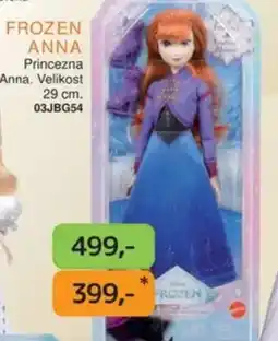 Dráčik Frozen anna nabídka