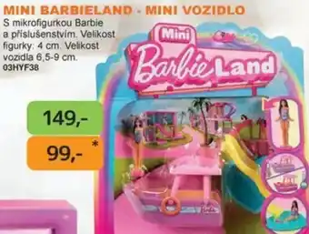 Dráčik Mini barbieland - mini vozidlo nabídka