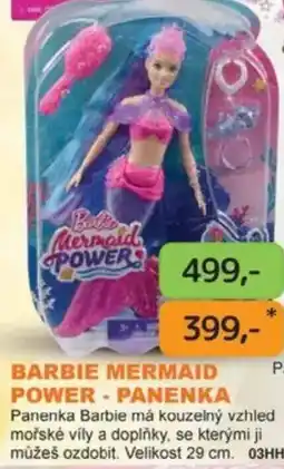 Dráčik Barbie mermaid power - panenka nabídka